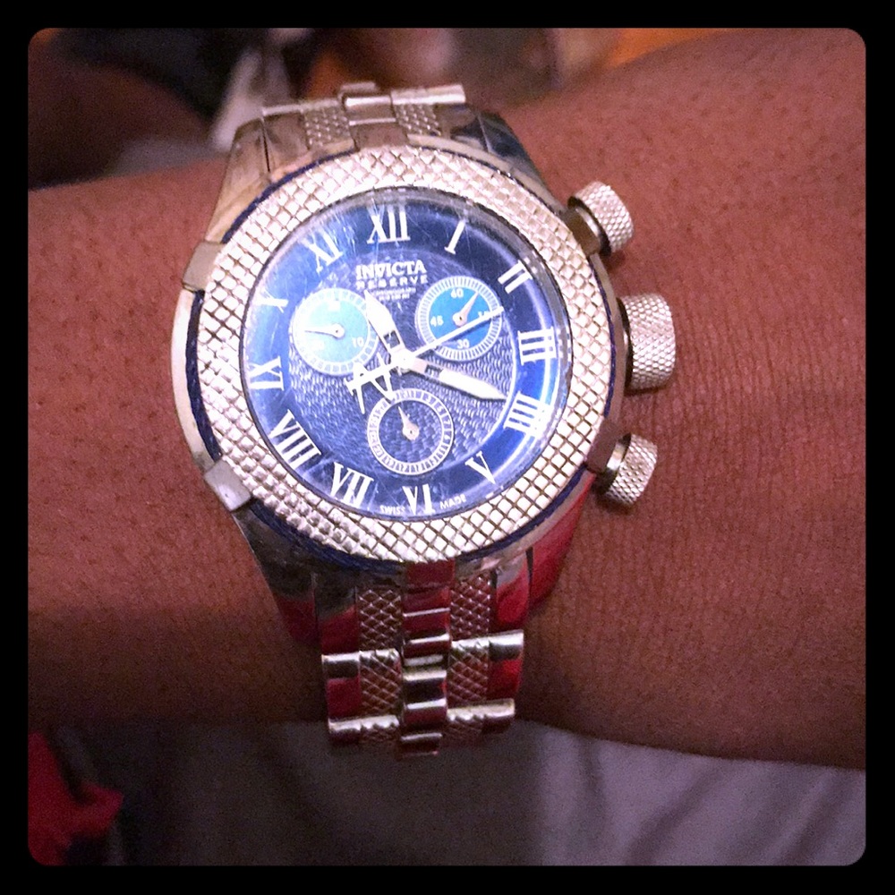 Invicta Reserve Quartz Watch - Stainless Steel